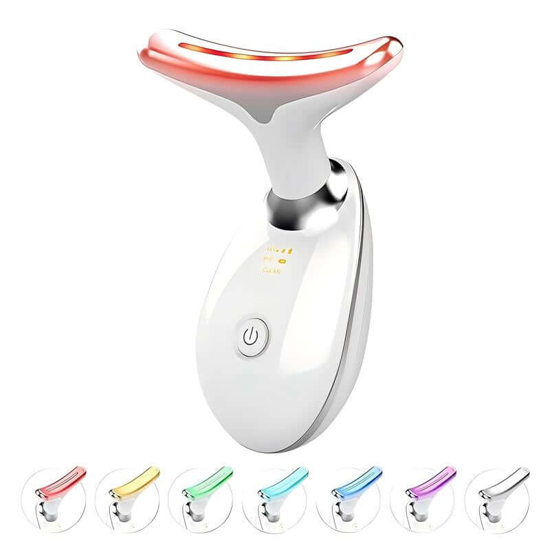 Facial Massager Neck Skin Lifting Firming Wrinkle Dark Circle Reducer Skin Care Face Sculpting Tool anti Aging Devices Highlight Jawline Multifunctional Beauty Machine Led Beauty DEVICE